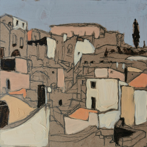 matera 16 - 13x13 - tempera